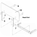 BRACKET, QUICK RELEASE FRAME